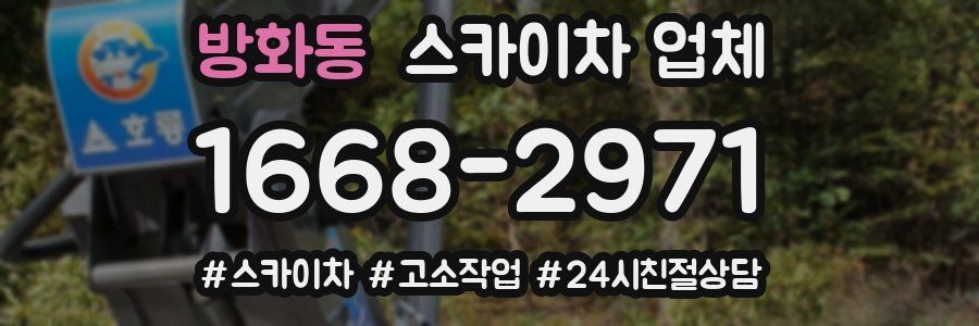 방화동 스카이차 업체