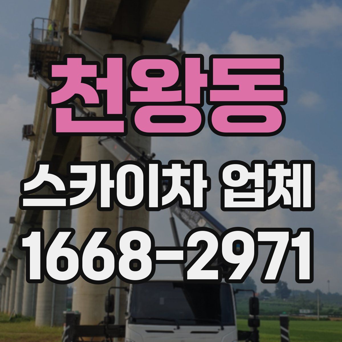 천왕동 스카이차 업체