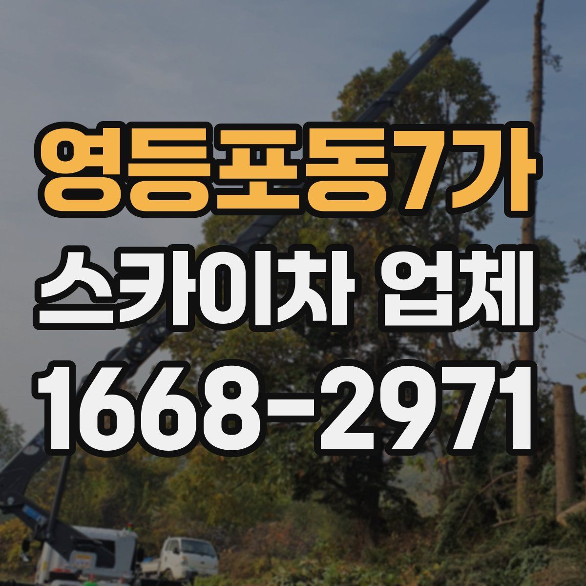 영등포동7가 스카이차 업체