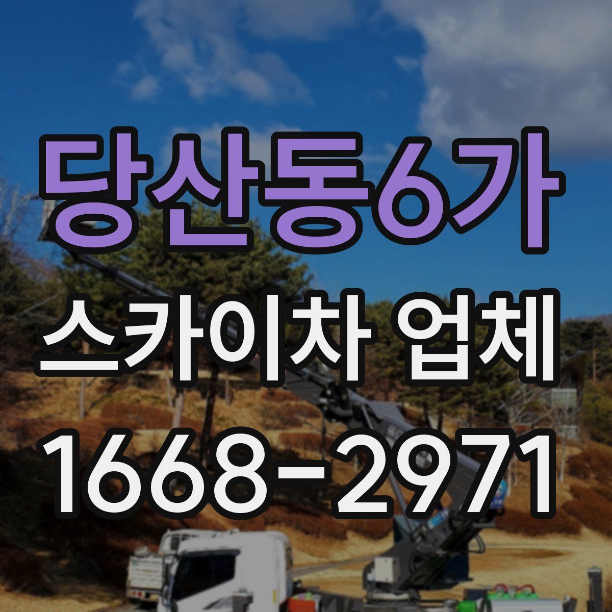 당산동6가 스카이차 업체