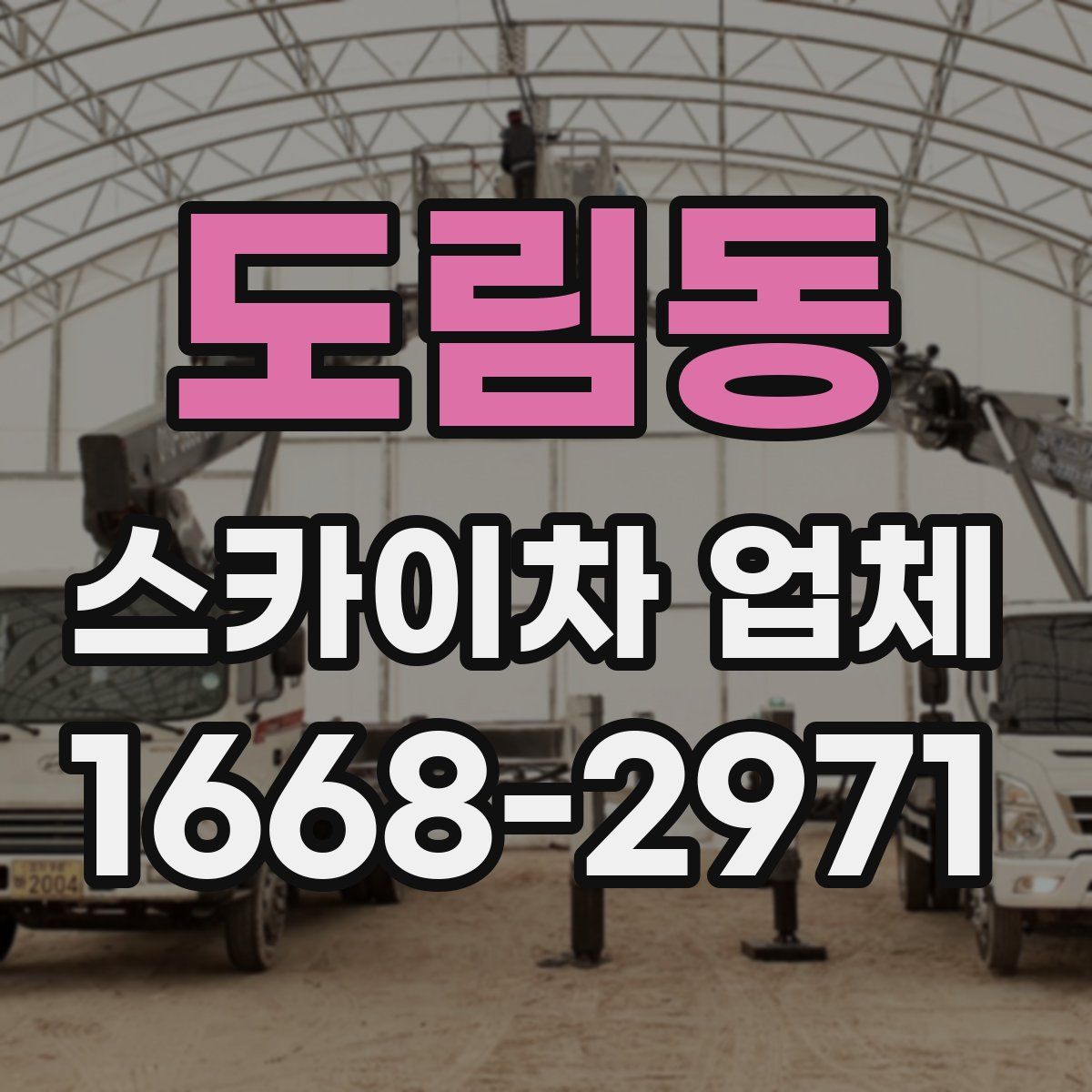 도림동 스카이차 업체