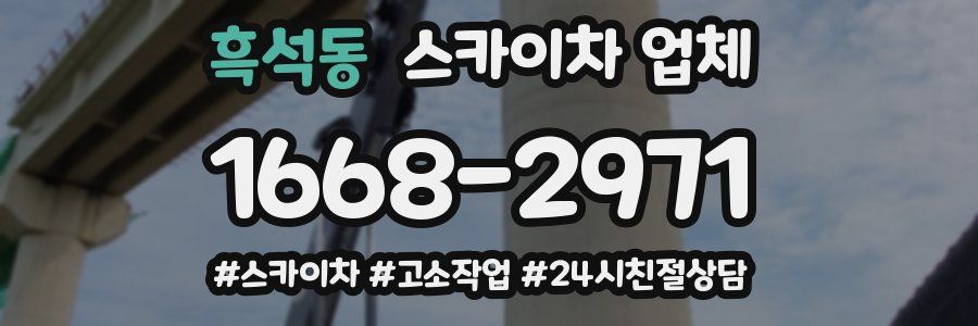 흑석동 스카이차 업체