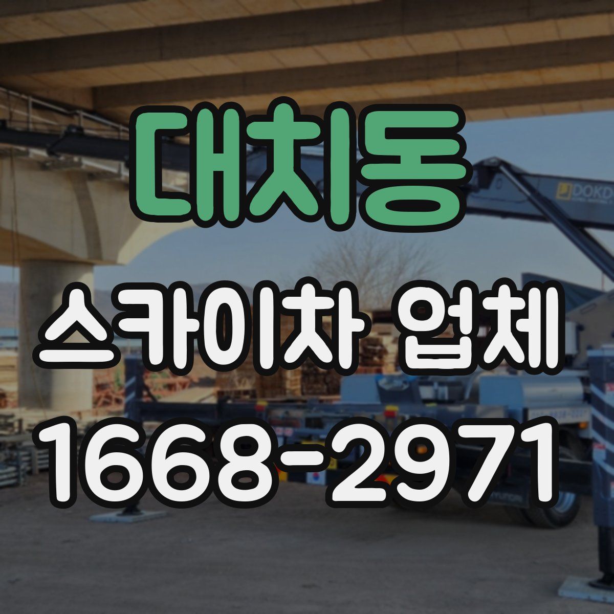 대치동 스카이차 업체