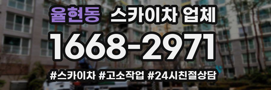 율현동 스카이차 업체