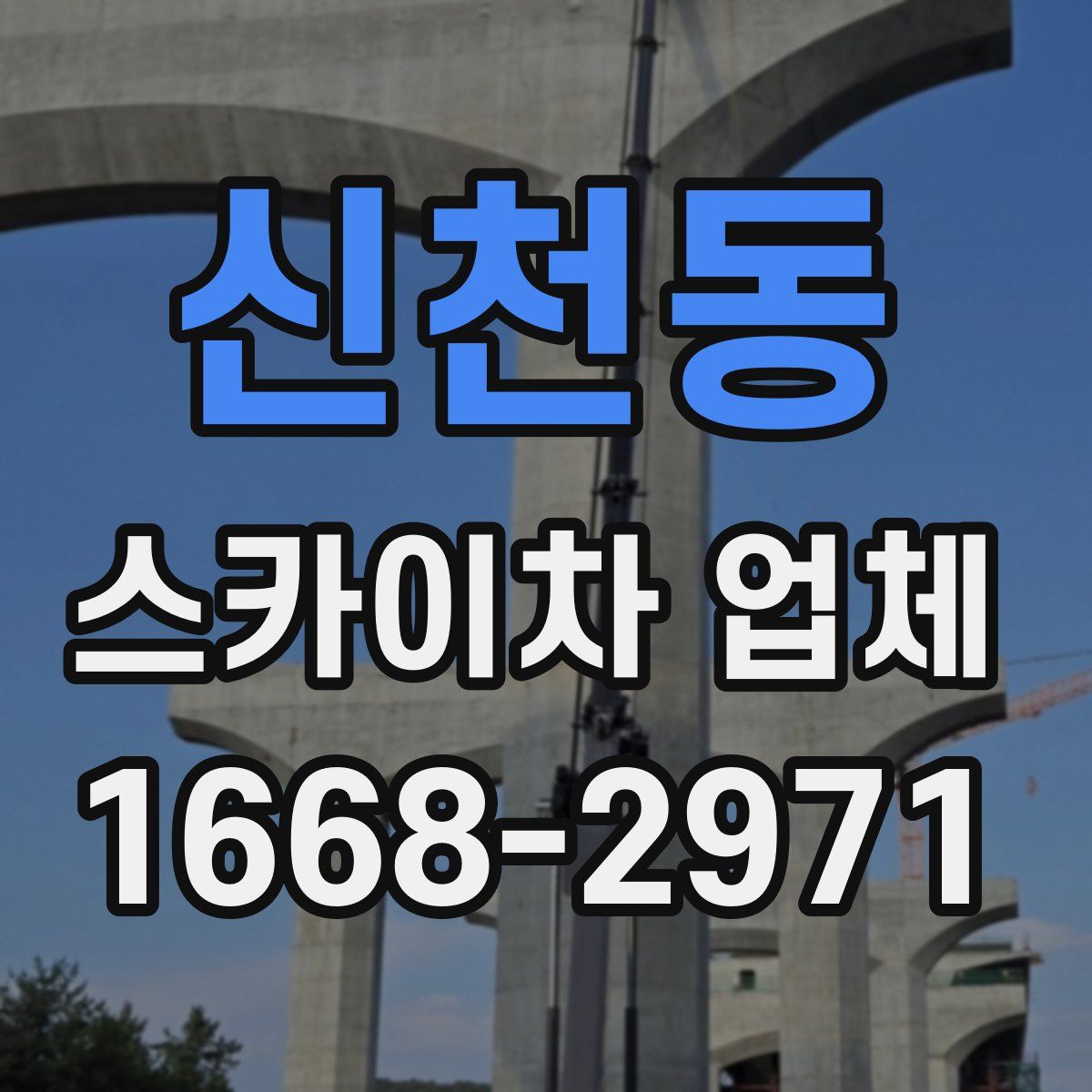 신천동 스카이차 업체