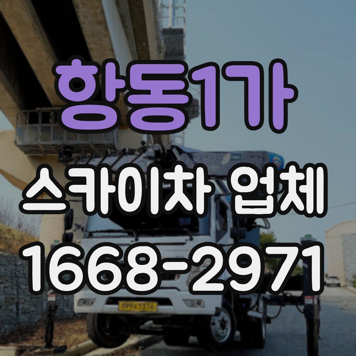 항동1가 스카이차 업체