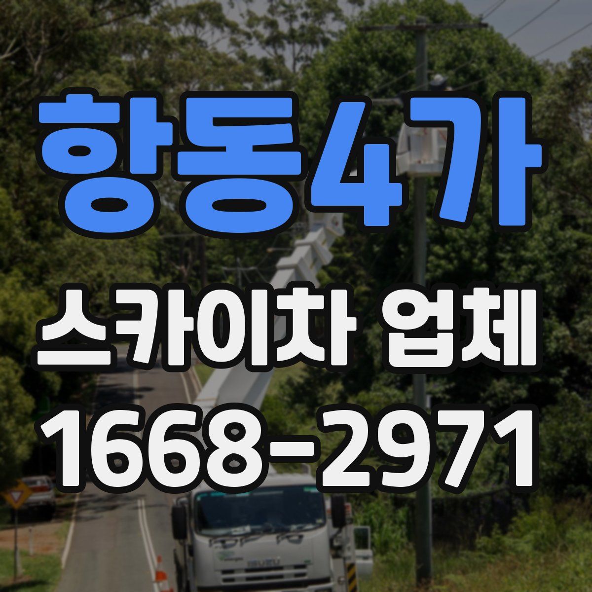 항동4가 스카이차 업체