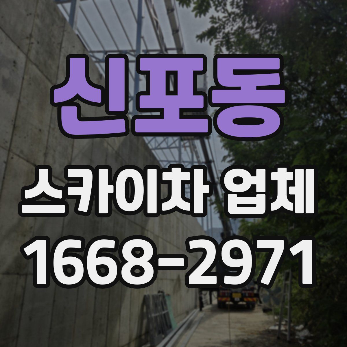 신포동 스카이차 업체