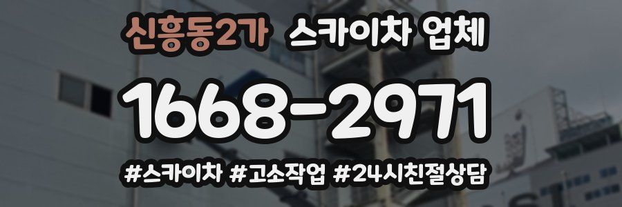 신흥동2가 스카이차 업체