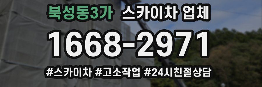 북성동3가 스카이차 업체