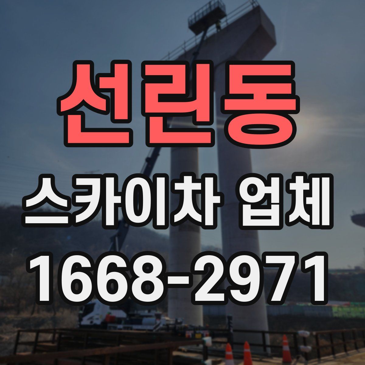 선린동 스카이차 업체
