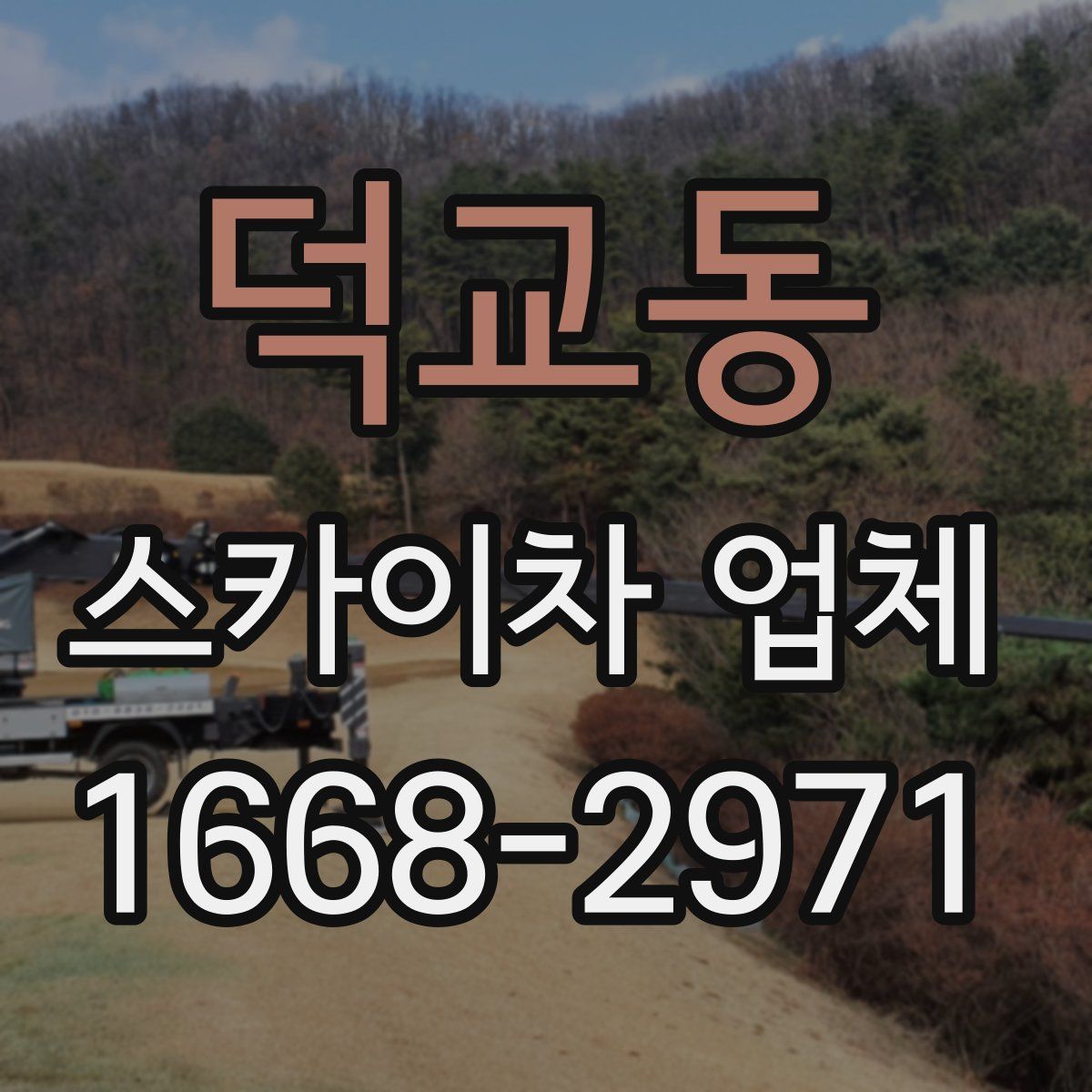 덕교동 스카이차 업체
