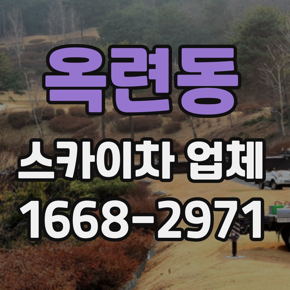 옥련동 스카이차 업체