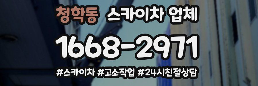 청학동 스카이차 업체