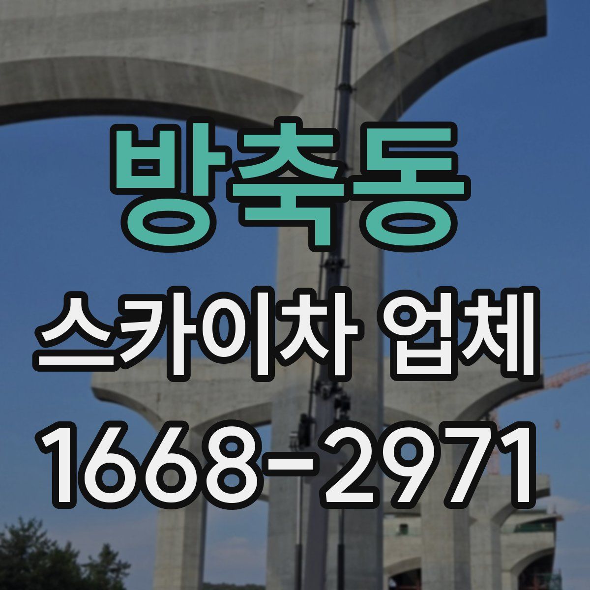 방축동 스카이차 업체