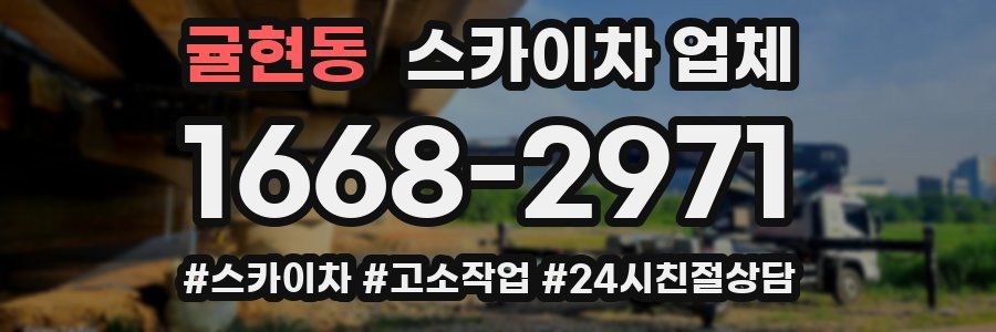 귤현동 스카이차 업체