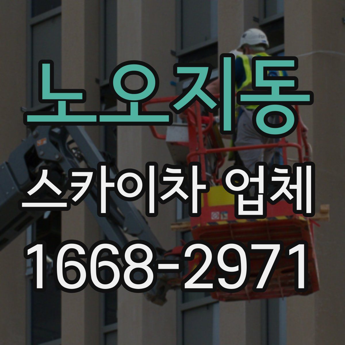 노오지동 스카이차 업체