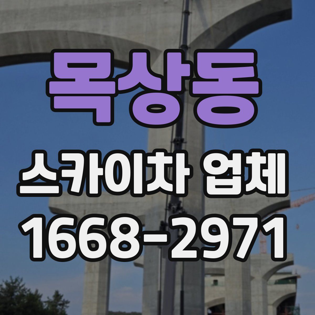 목상동 스카이차 업체
