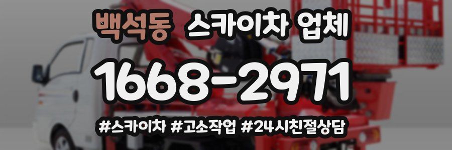 백석동 스카이차 업체