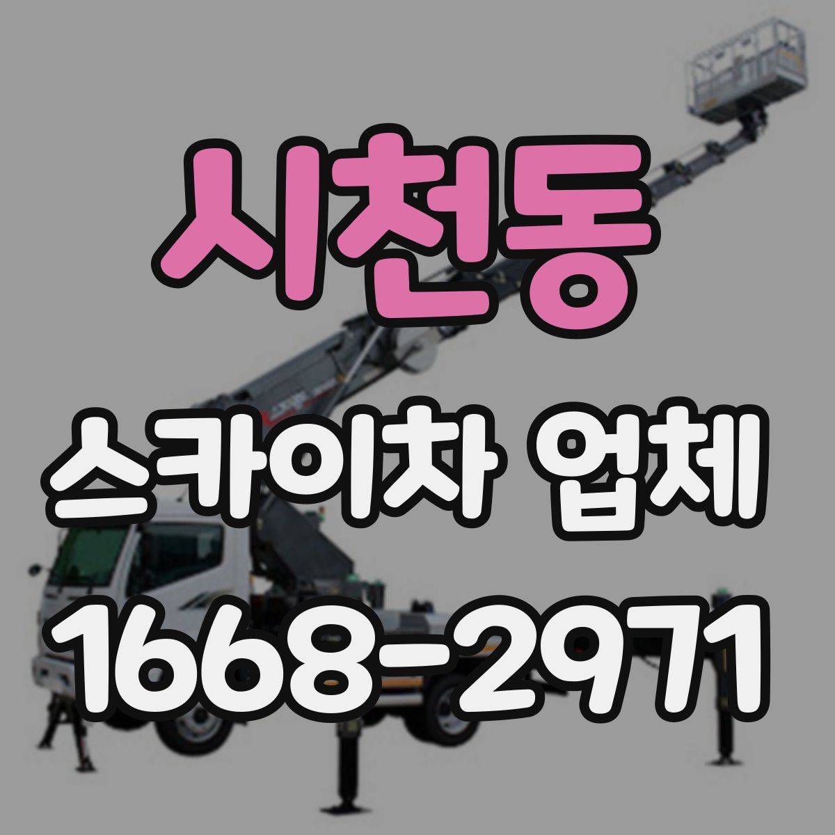 시천동 스카이차 업체