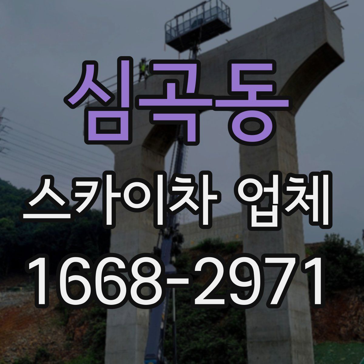 심곡동 스카이차 업체
