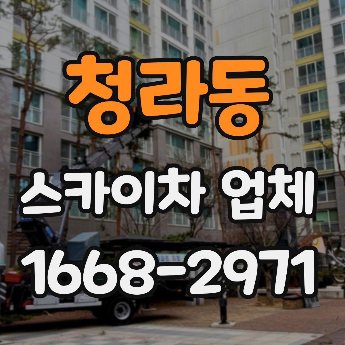 청라동 스카이차 업체