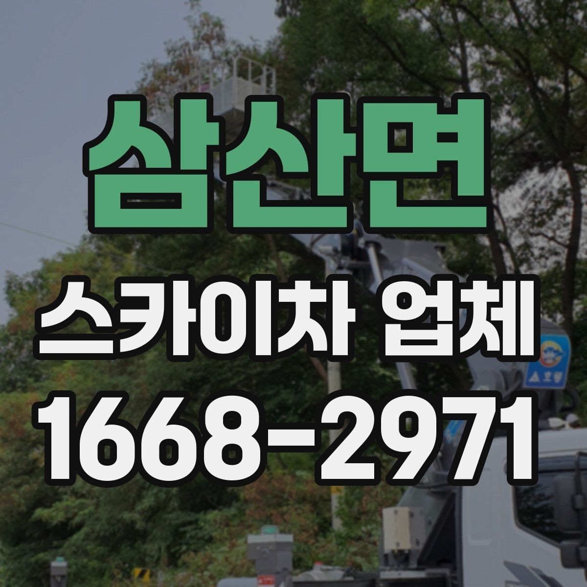 삼산면 스카이차 업체 견적 비교를 위한 기본 정보 정리