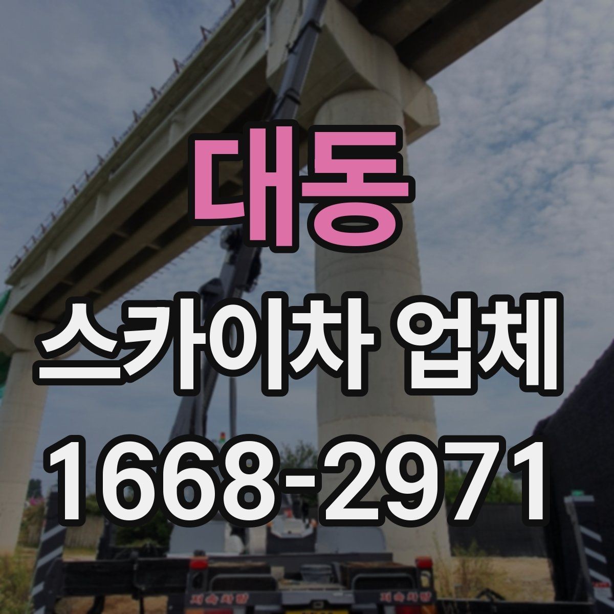 대동 스카이차 업체 상담 시 작업 가능 범위 확인하기