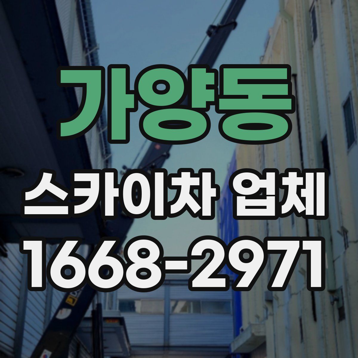 가양동 스카이차 업체