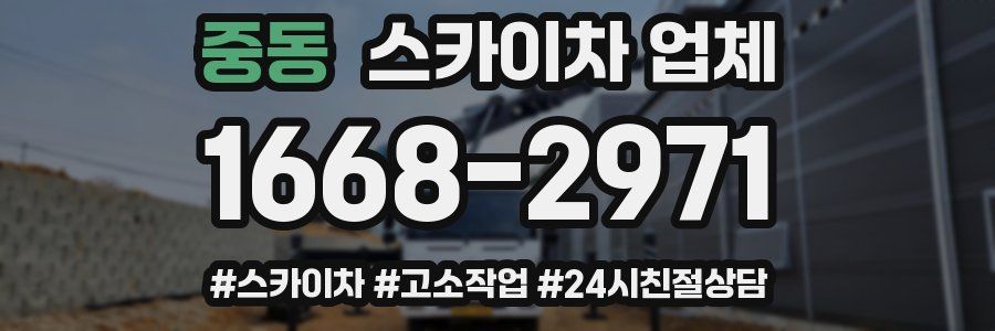 중동 스카이차 업체