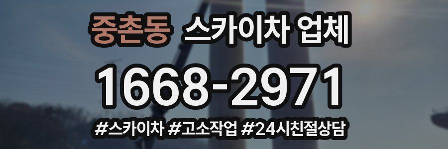 중촌동 스카이차 업체