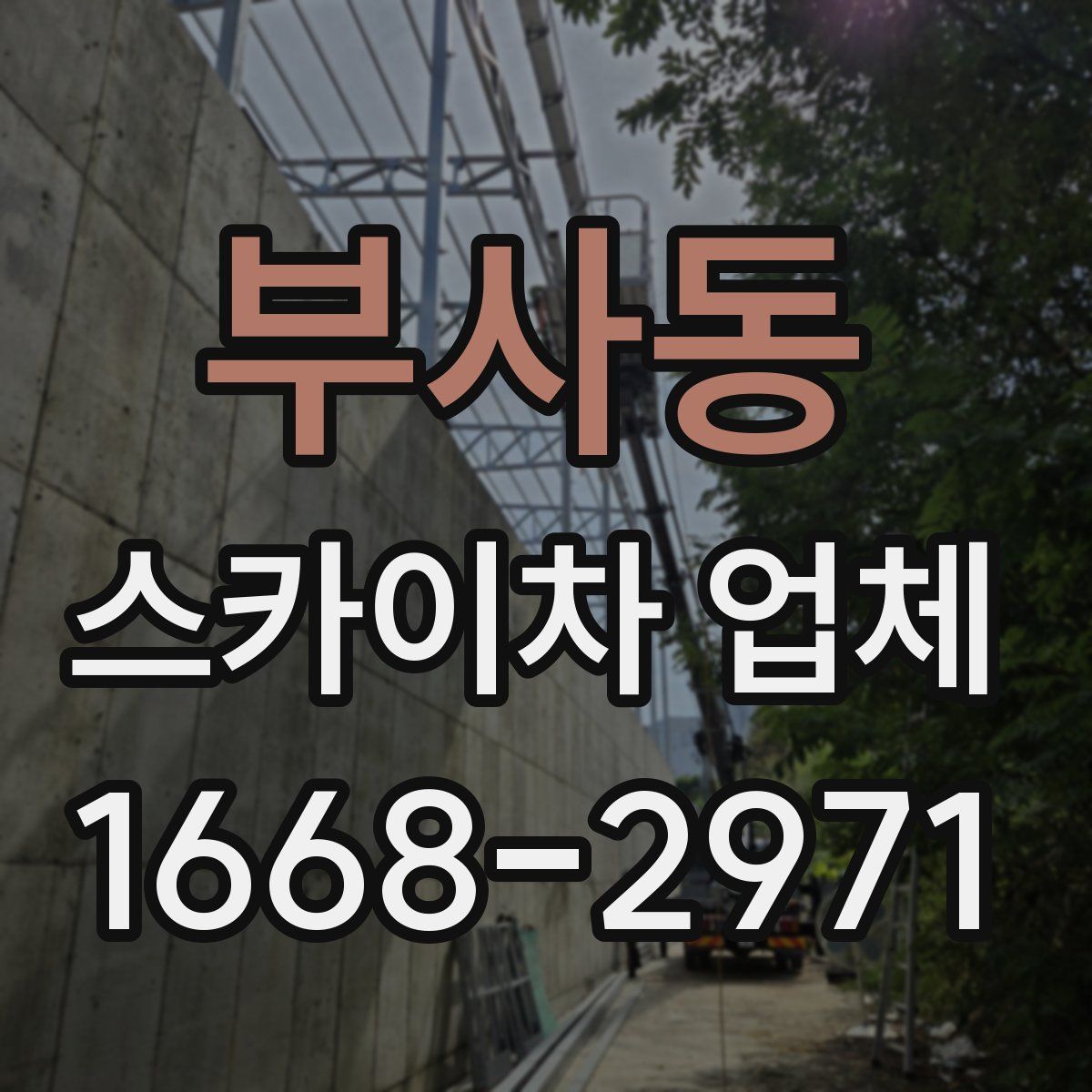 부사동 스카이차 업체