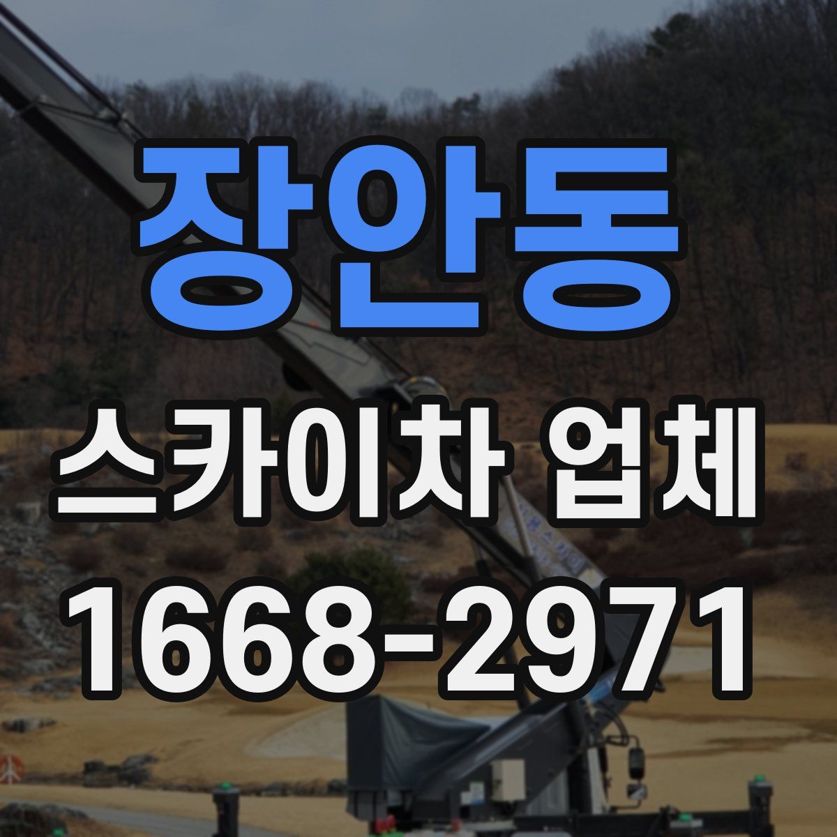 장안동 스카이차 업체