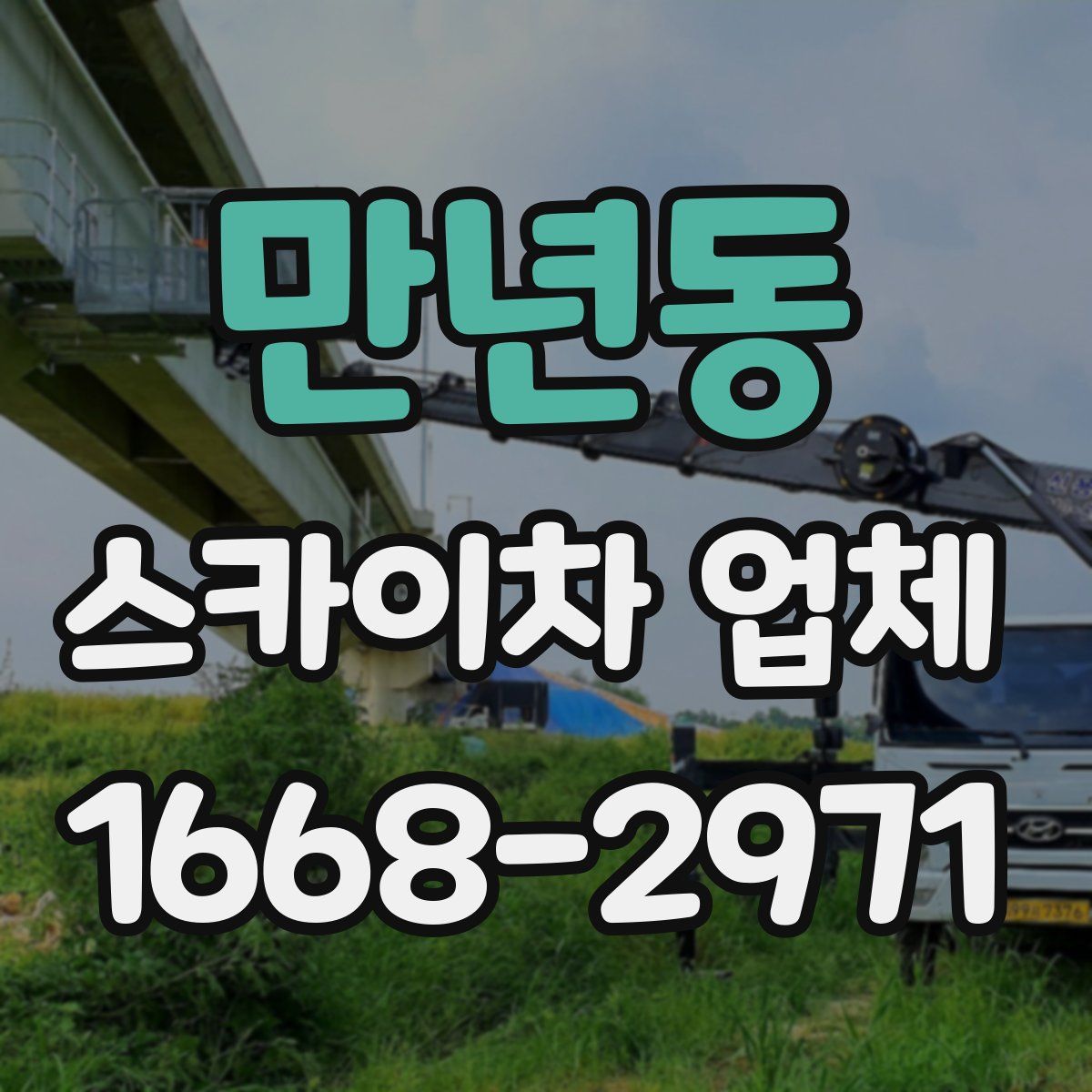 만년동 스카이차 업체