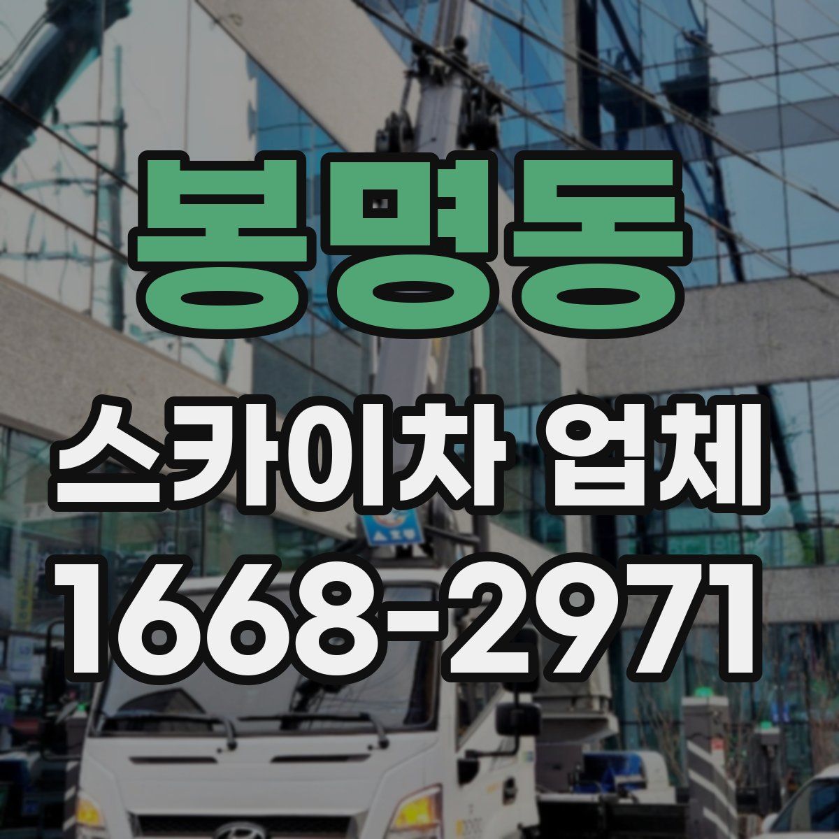 봉명동 스카이차 업체
