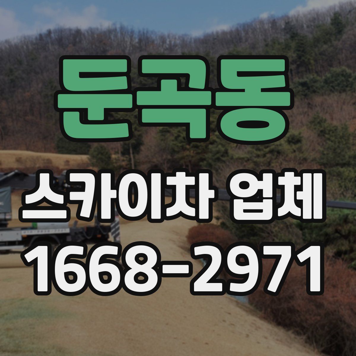둔곡동 스카이차 업체
