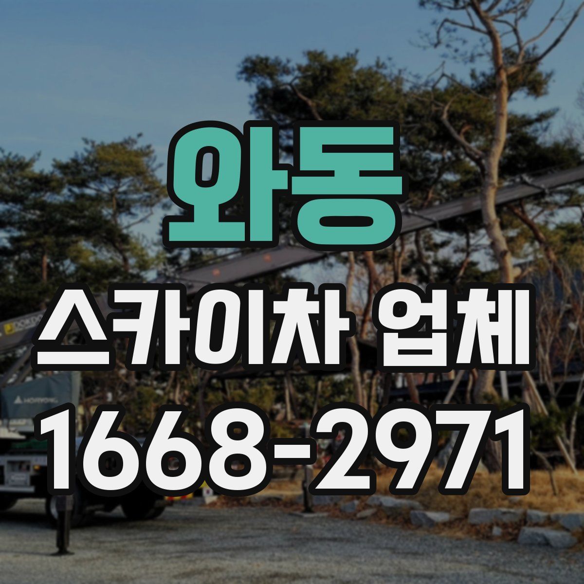 와동 스카이차 업체
