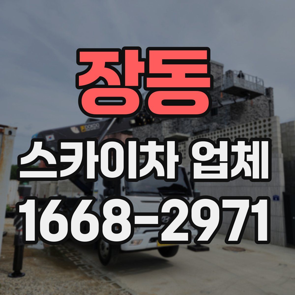 장동 스카이차 업체