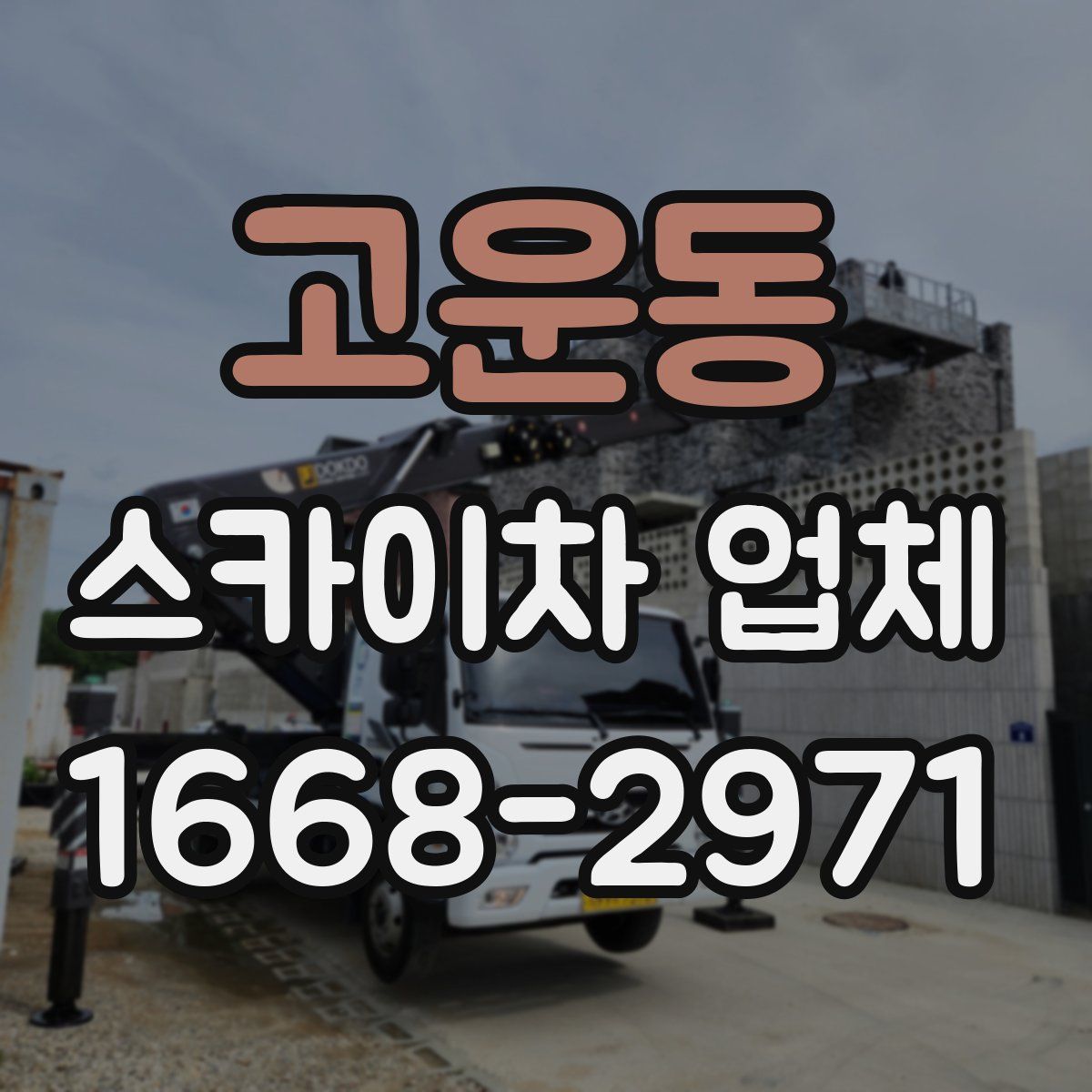 고운동 스카이차 업체