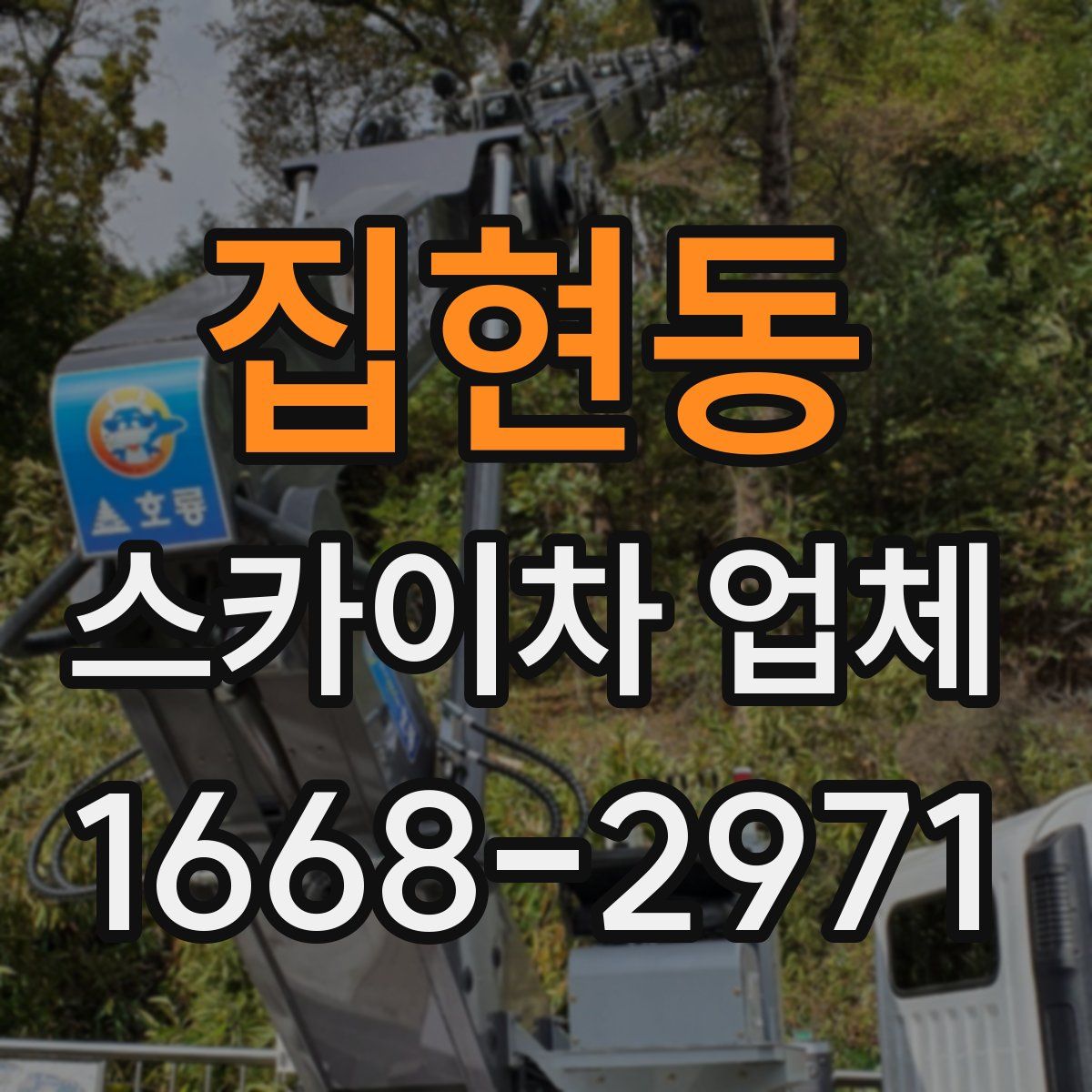 집현동 스카이차 업체