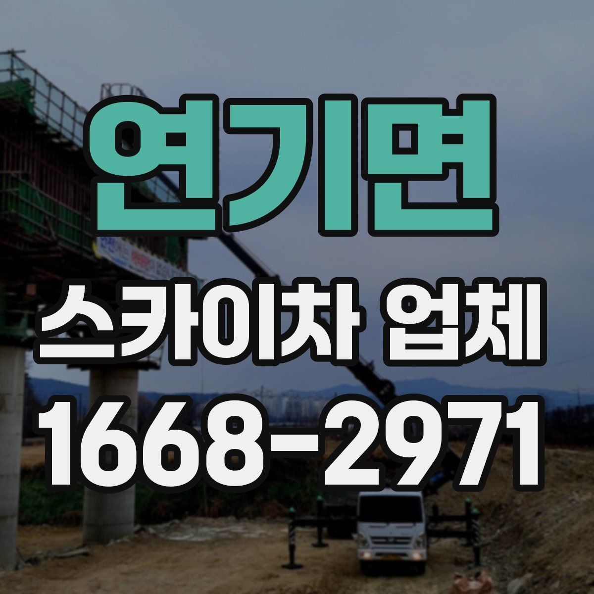 연기면 스카이차 업체