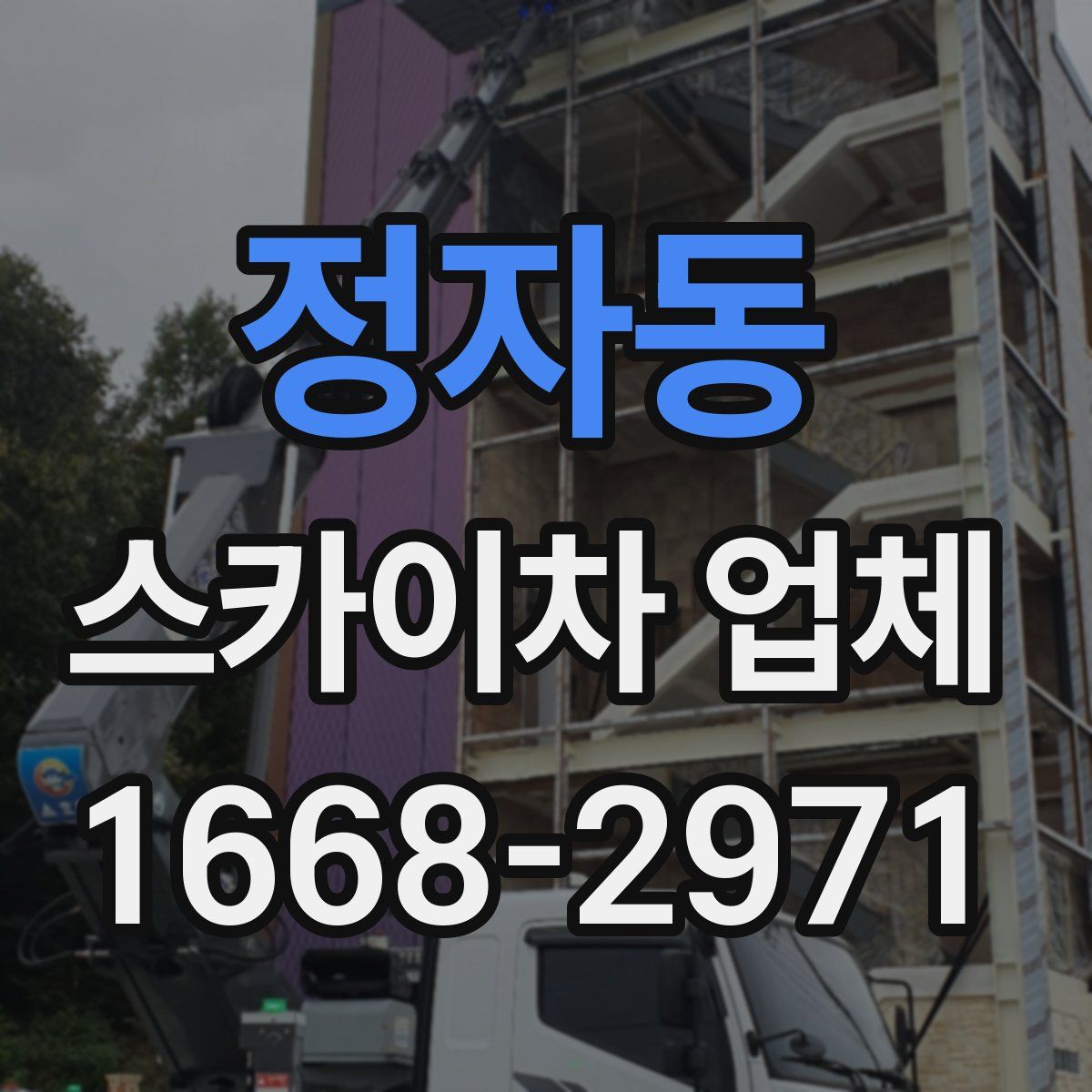 정자동 스카이차 업체