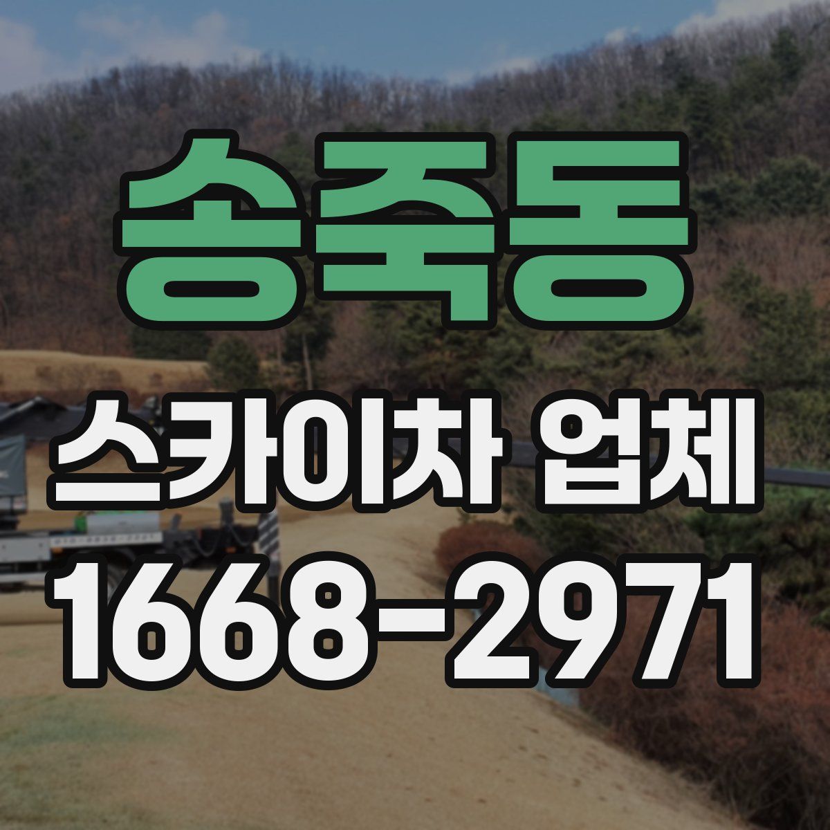 송죽동 스카이차 업체