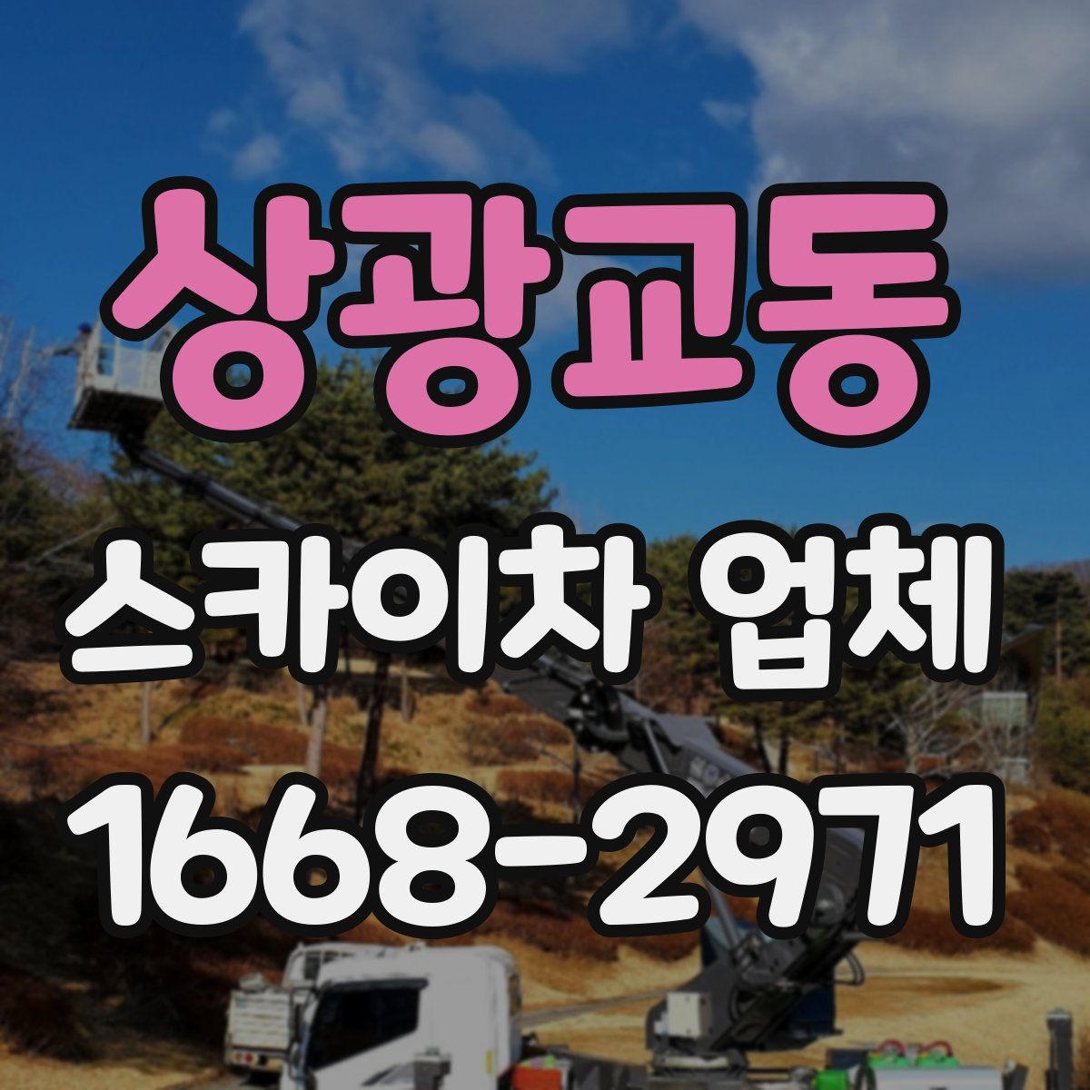 상광교동 스카이차 업체