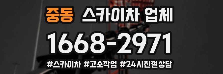 중동 스카이차 업체