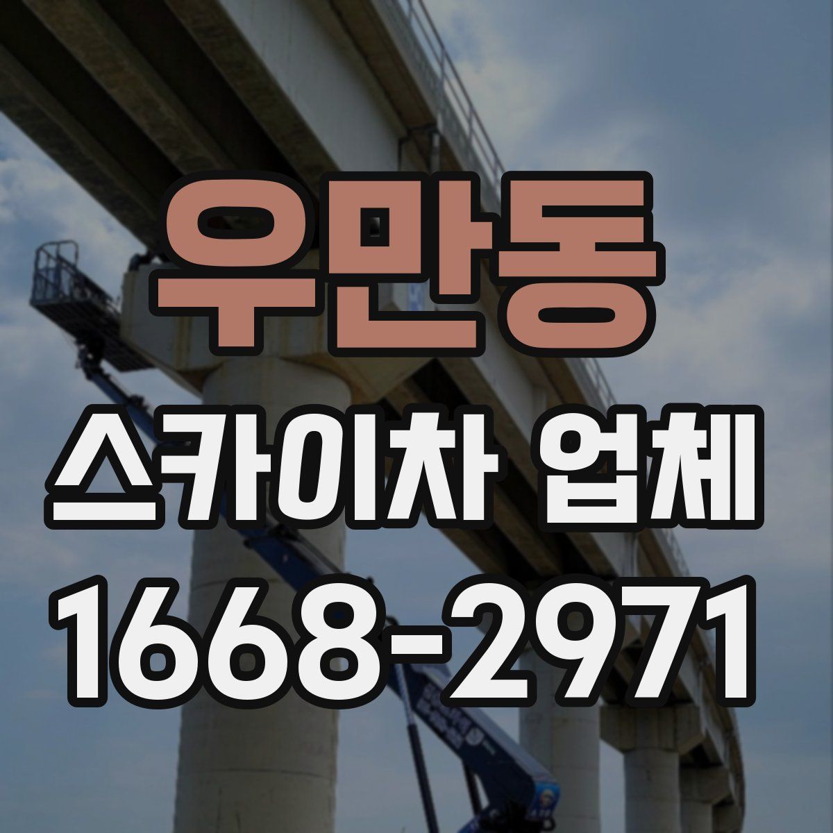 우만동 스카이차 업체