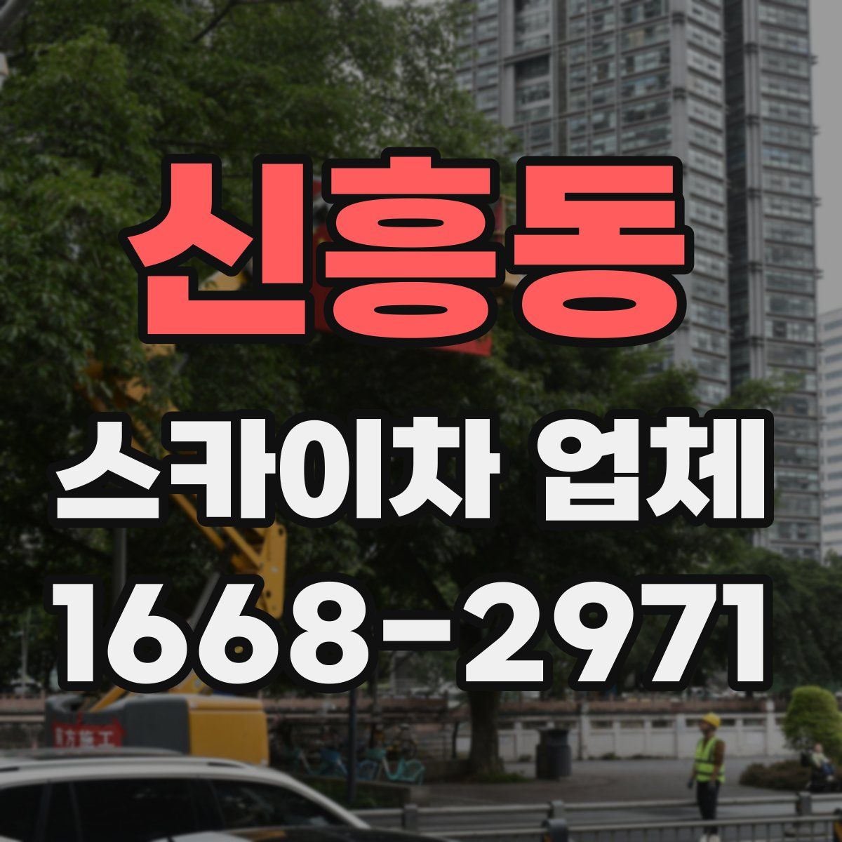신흥동 스카이차 업체