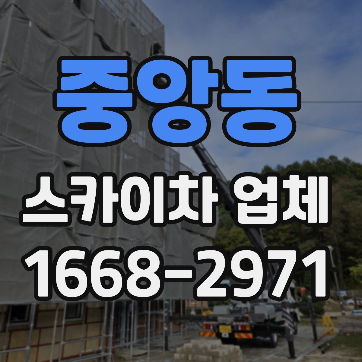 중앙동 스카이차 업체