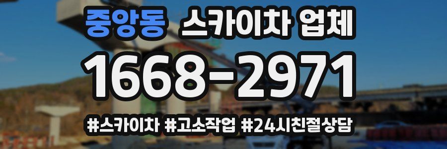 중앙동 스카이차 업체