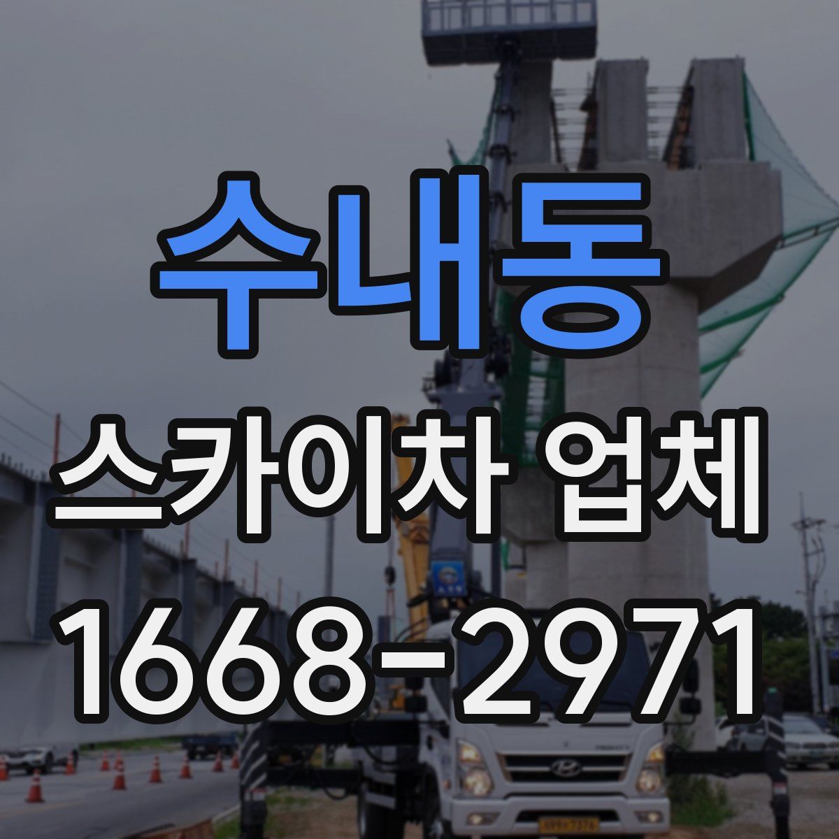 수내동 스카이차 업체